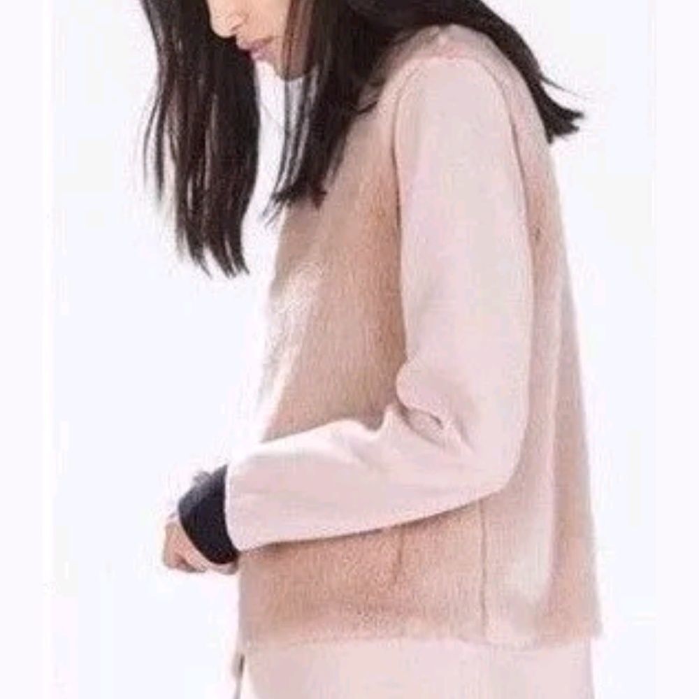Host Pick 💝Zara fur and wool coat - Picture 3 of 6